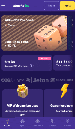 Homepage screenshot